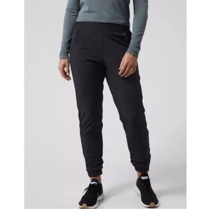 Athleta Brooklyn Lined Jogger Plus Size 20 Elastic Waist Zipper Pockets